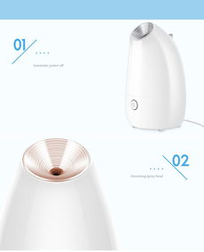 金稻KD-2331熱噴蒸臉器 以納米水潤，煥活肌膚新“企”機